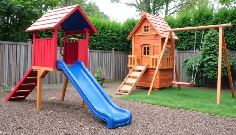 tobogan sa kućicom za decu