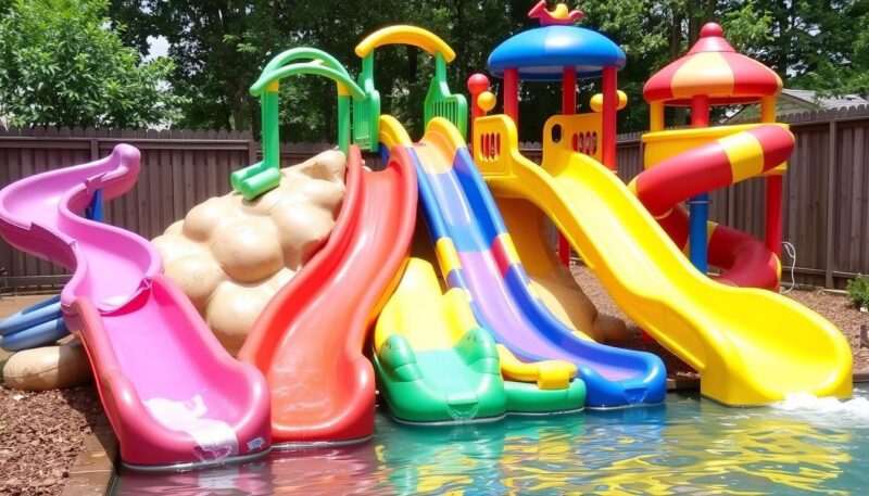 vodeni tobogan za dvorište